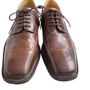 Galizio Torresi Brown Lace-tie Dress Shoes